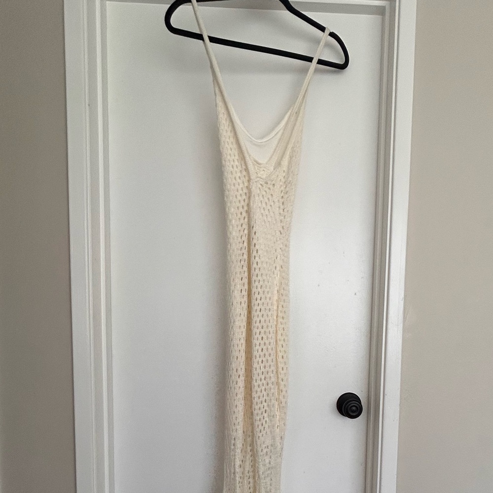 VENUS White Crochet tank Maxi Dress - Picture 8 of 9